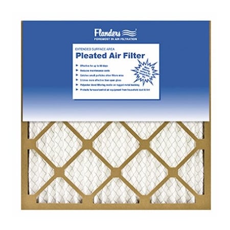 Aaf Flanders 14x20x1 Pleated Air Filter 81555.01142